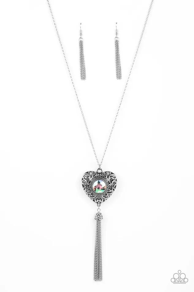 Necklaces Paparazzi Jewelry Paparazzi Necklace Prismatic Passion Green Necklaces Paparazzi Jewelry Paparazzi Necklace Prismatic Passion Green