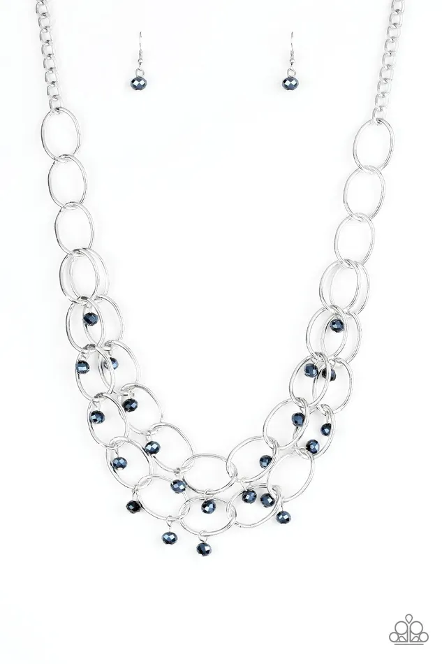 Necklaces Paparazzi Jewelry Paparazzi Necklace Yacht Tour Blue
