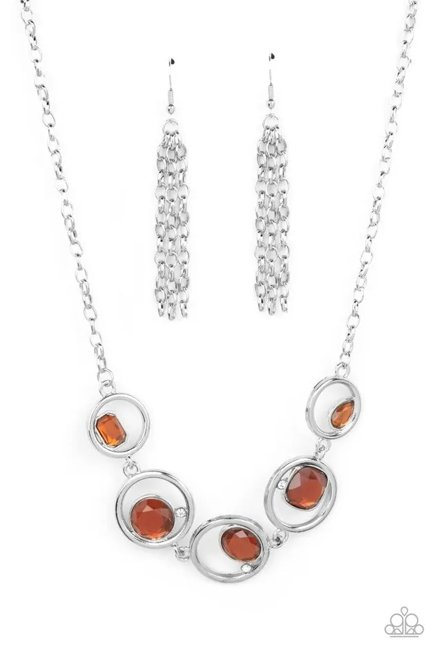 Necklaces Paparazzi Necklace Big Night Out Brown Paparazzi Jewelry Necklaces Paparazzi Necklace Big Night Out Brown Paparazzi Jewelry