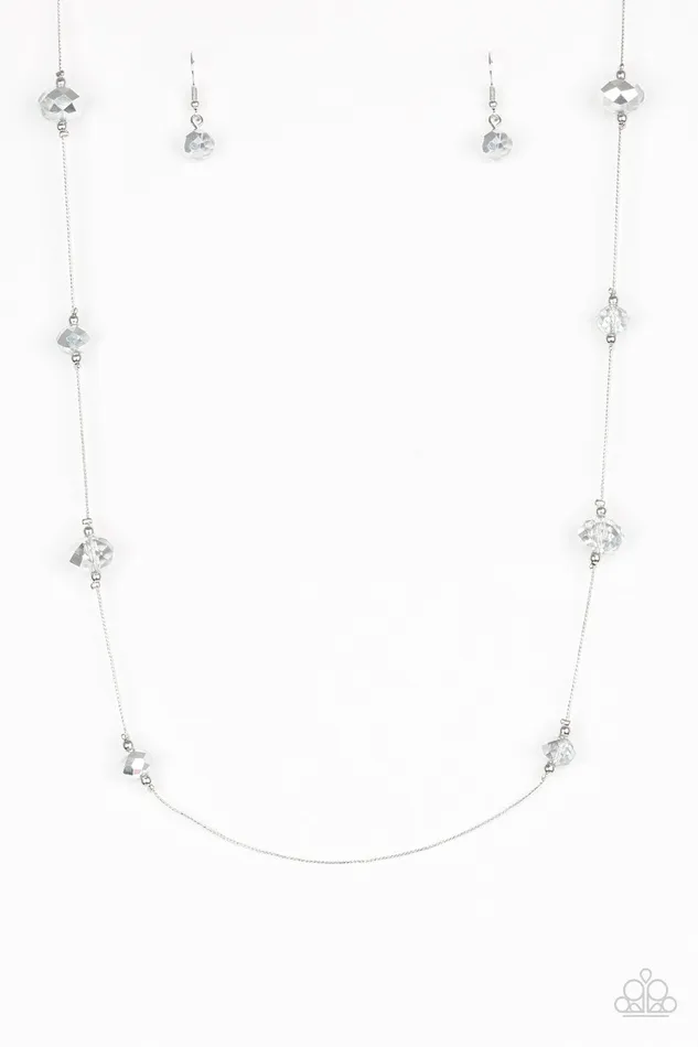 Necklaces Paparazzi Necklace Champagne On The Rocks Silver Paparazzi Jewelry Necklaces Paparazzi Necklace Champagne On The Rocks Silver Paparazzi Jewelry