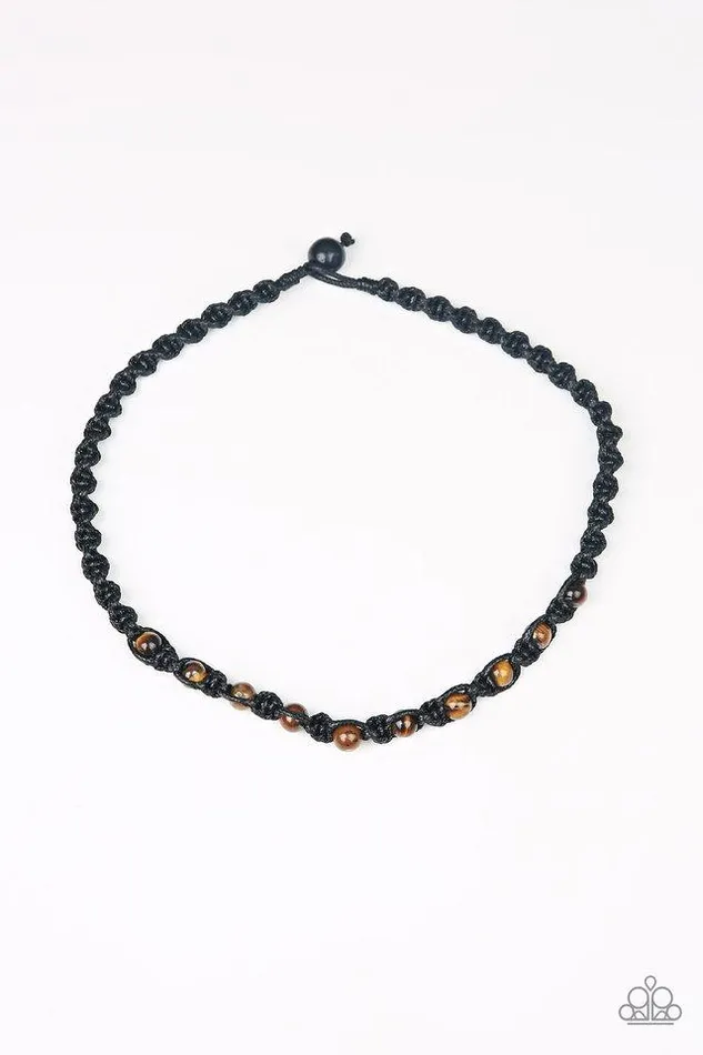 Necklaces Paparazzi Necklace The Ultimate DISCOVERER Black Paparazzi Jewelry