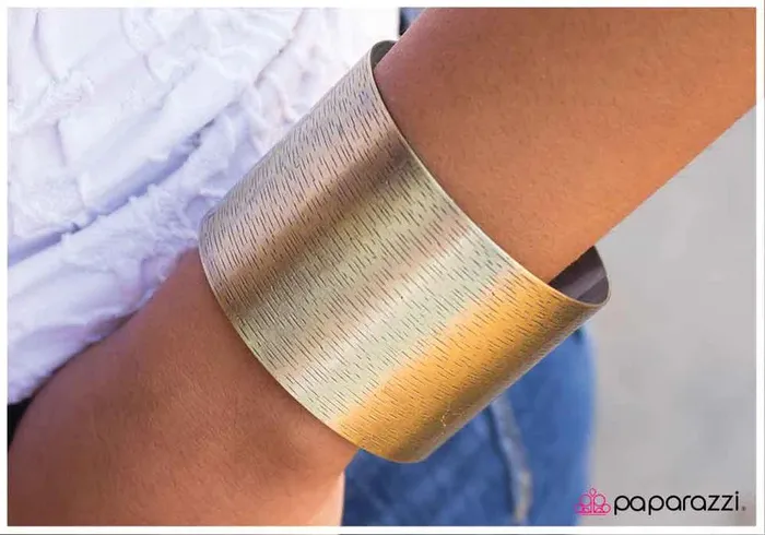 Paparazzi Bracelet Brush It Off Brass Paparazzi Jewelry Bracelets