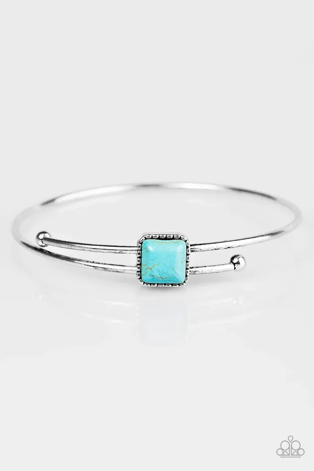 Paparazzi Bracelet Cherokee Cliffs Blue Paparazzi Jewelry Bracelets