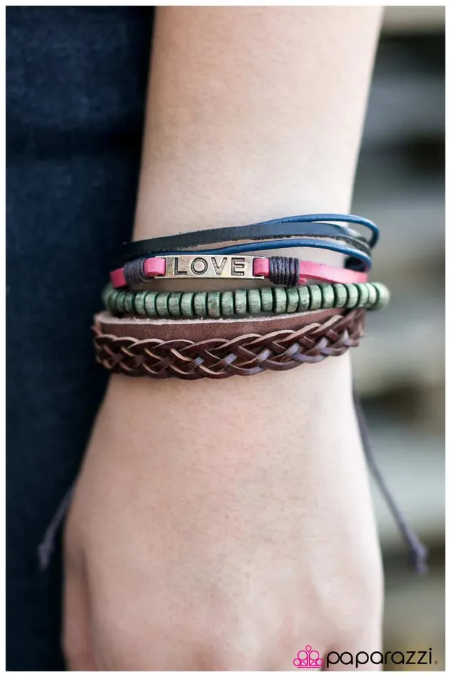 Paparazzi Bracelet Eat Pray Love Pink Paparazzi Jewelry Bracelets