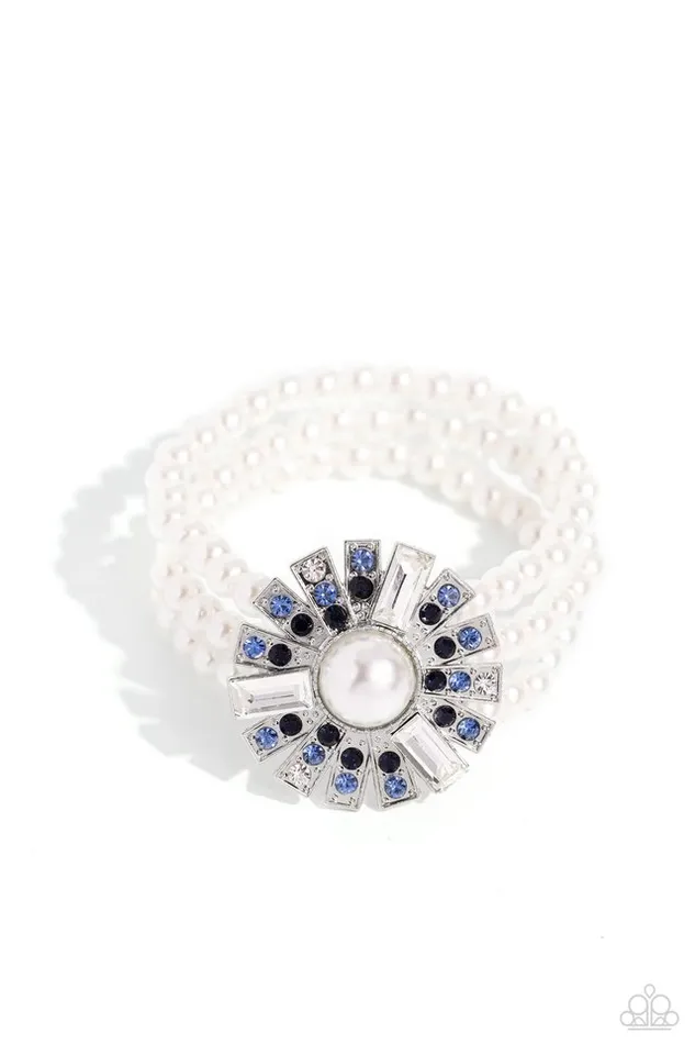 Paparazzi Bracelet Gifted Gatsby Blue Paparazzi Jewelry Bracelets Paparazzi Bracelet Gifted Gatsby Blue Paparazzi Jewelry Bracelets