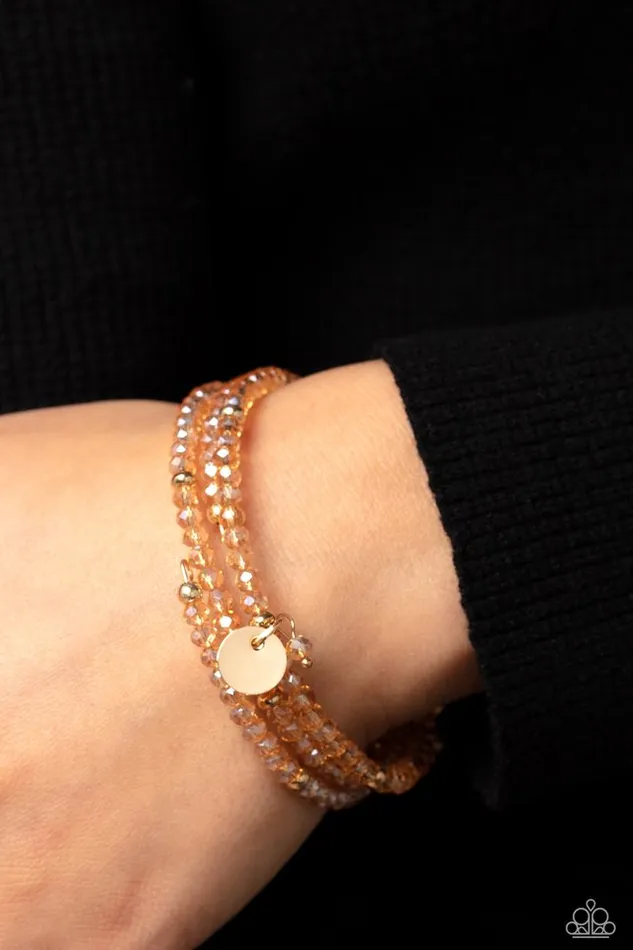 Paparazzi Bracelet Illusive Infinity Gold Paparazzi Jewelry Bracelets