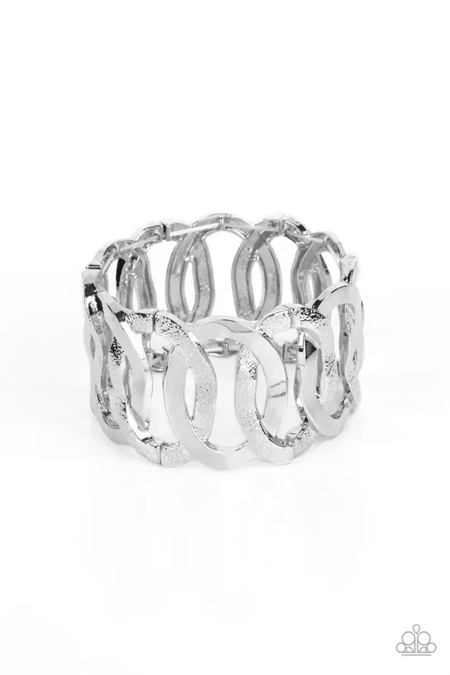Paparazzi Bracelet Industrial Indulgence Silver Paparazzi Jewelry Bracelets Paparazzi Bracelet Industrial Indulgence Silver Paparazzi Jewelry Bracelets
