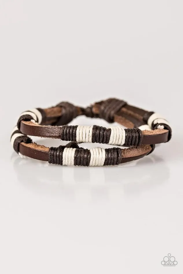 Paparazzi Bracelet Road Tour Brown Paparazzi Jewelry Bracelets