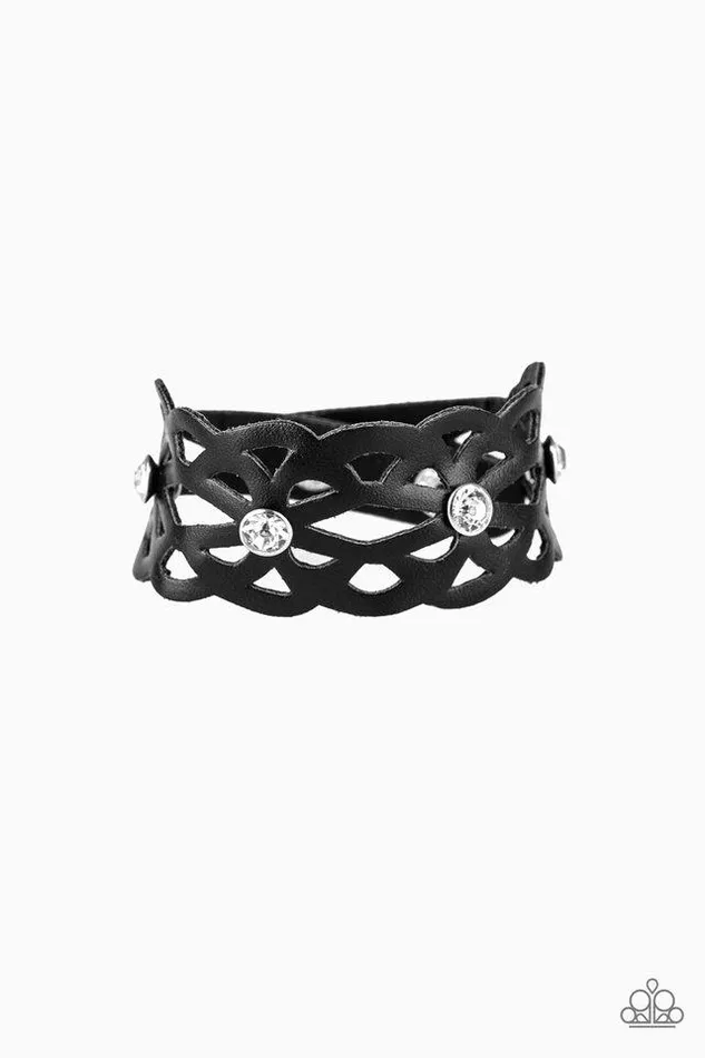 Paparazzi Bracelet Runaway Radiance Black Paparazzi Jewelry Bracelets
