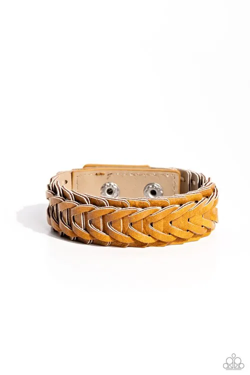Paparazzi Bracelet Western Nomad Yellow Paparazzi Jewelry Bracelets Paparazzi Bracelet Western Nomad Yellow Paparazzi Jewelry Bracelets