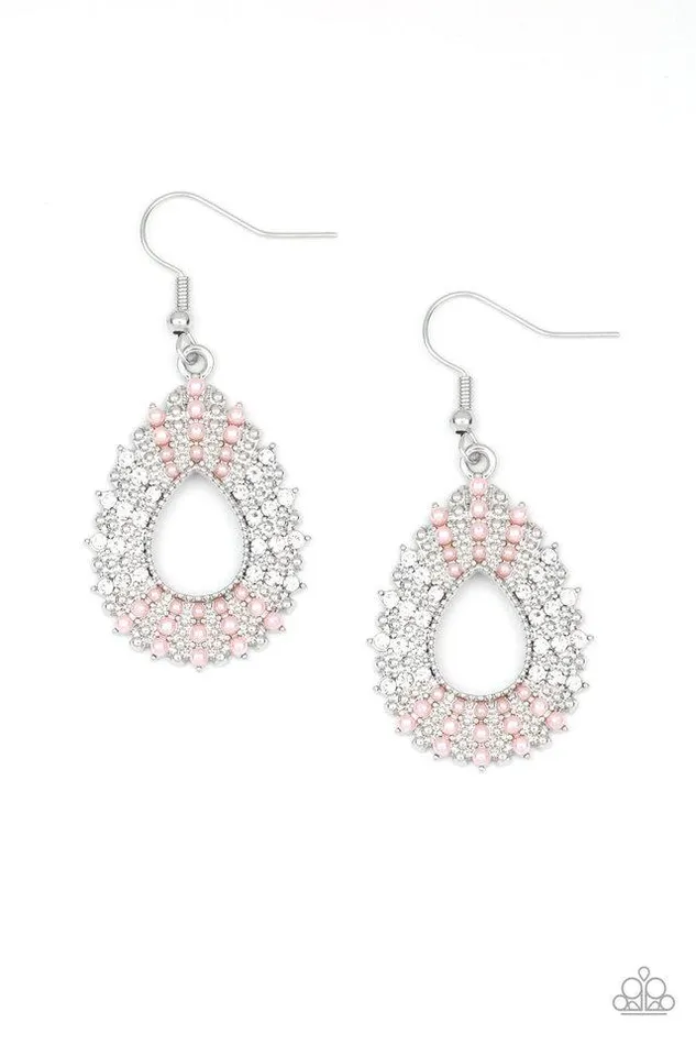 Paparazzi Earring Diva Dream Pink Paparazzi Jewelry Earrings