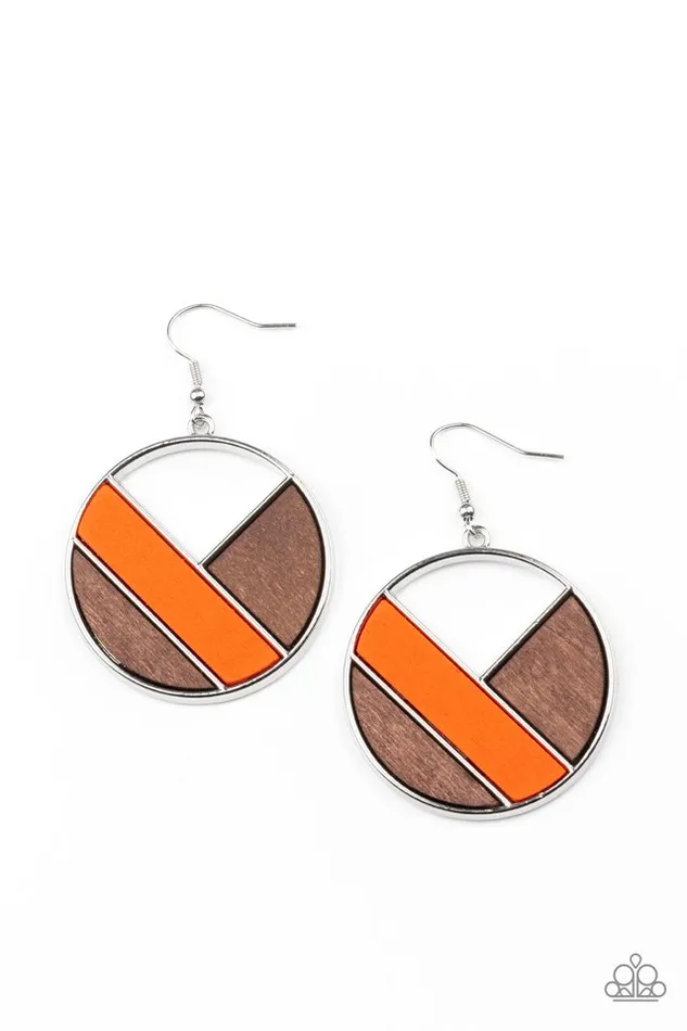 Paparazzi Earring Dont Be MODest Orange Paparazzi Jewelry Earrings Paparazzi Earring Dont Be MODest Orange Paparazzi Jewelry Earrings