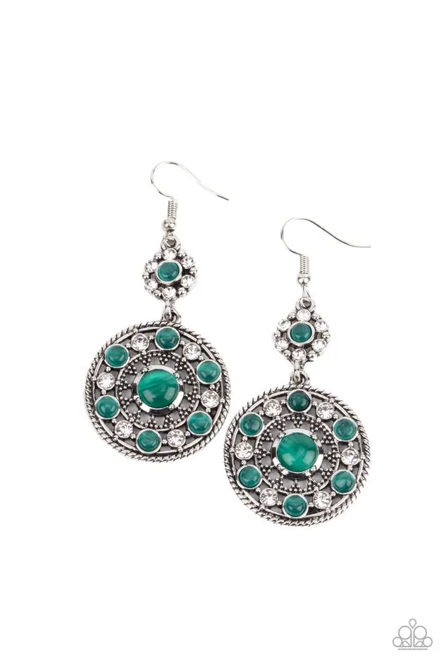 Paparazzi Earring Party at My PALACE Green Paparazzi Jewelry Earrings Paparazzi Earring Party at My PALACE Green Paparazzi Jewelry Earrings