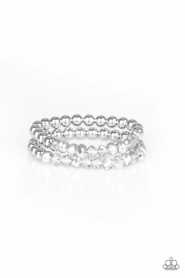 Paparazzi Jewelry Bracelets Paparazzi Bracelet Chroma Color Silver