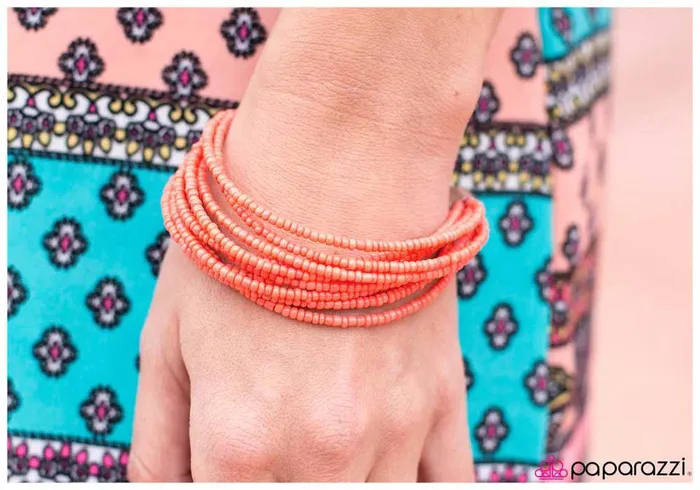 Paparazzi Jewelry Bracelets Paparazzi Bracelet Could You Be More PACIFIC Orange