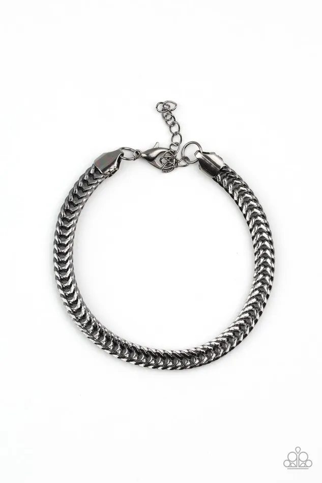Paparazzi Jewelry Bracelets Paparazzi Bracelet OneTwo Knockout Black Paparazzi Jewelry Bracelets Paparazzi Bracelet OneTwo Knockout Black
