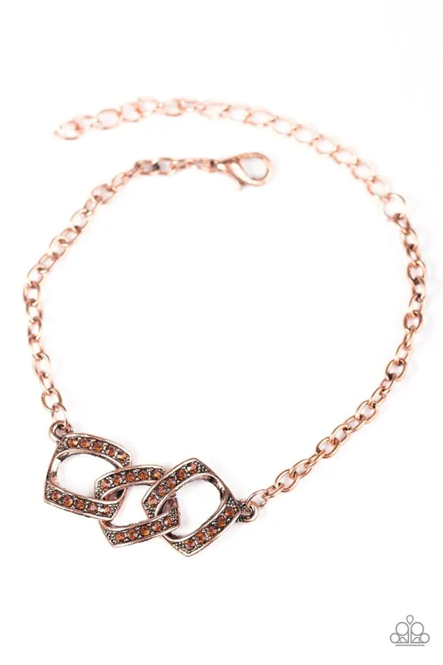 Paparazzi Jewelry Bracelets Paparazzi Bracelet Urban Retreat Copper
