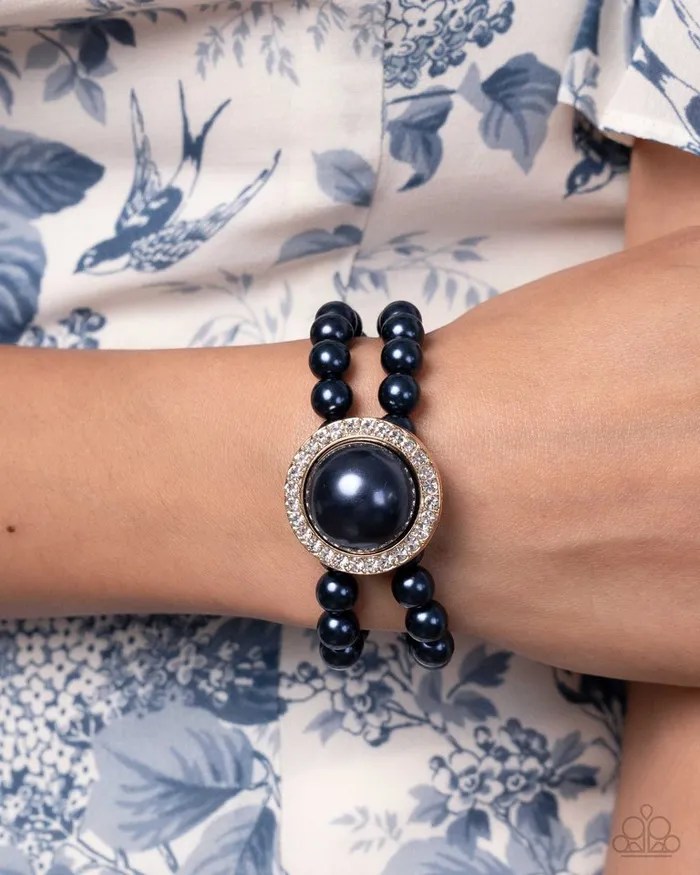 Paparazzi Jewelry Bracelets Paparazzi Bracelet Valuable Victor Blue