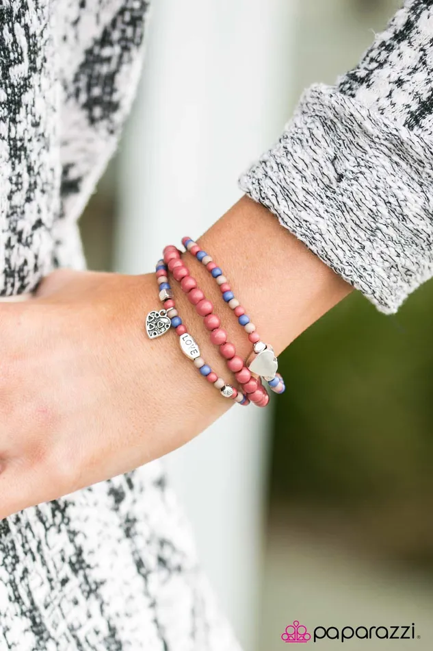 Paparazzi Jewelry Bracelets Paparazzi Bracelet You Are Loved Multi