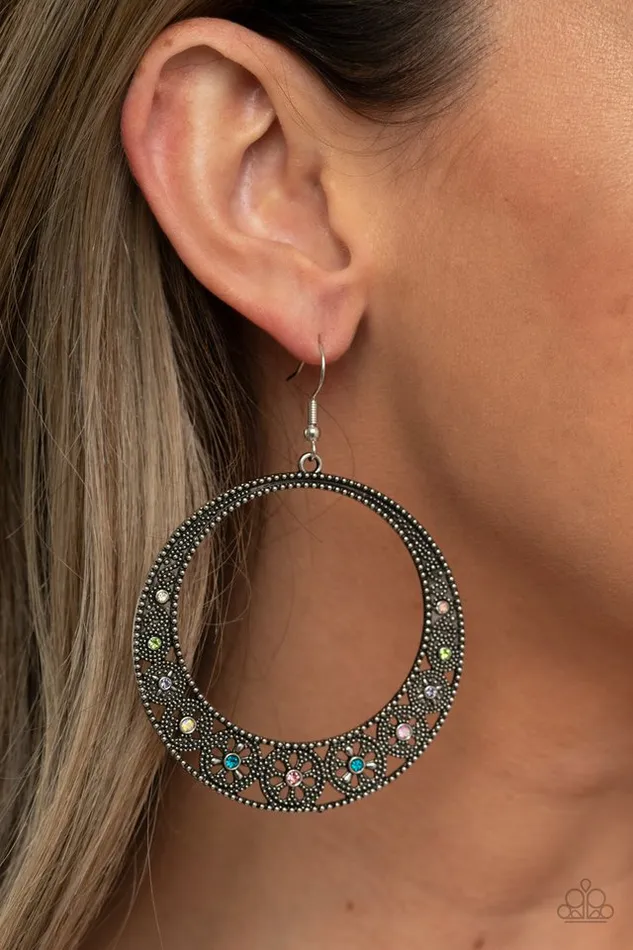 Paparazzi Jewelry Earrings Paparazzi Earring Bodaciously Blooming Multi