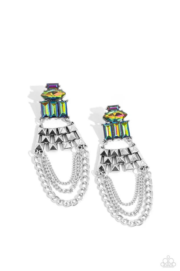 Paparazzi Jewelry Earrings Paparazzi Earring Dangling Art Deco Multi Paparazzi Jewelry Earrings Paparazzi Earring Dangling Art Deco Multi