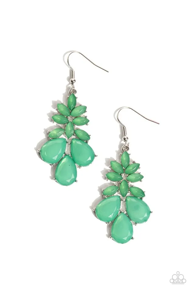 Paparazzi Jewelry Earrings Paparazzi Earring Fashionista Fiesta Green Paparazzi Jewelry Earrings Paparazzi Earring Fashionista Fiesta Green