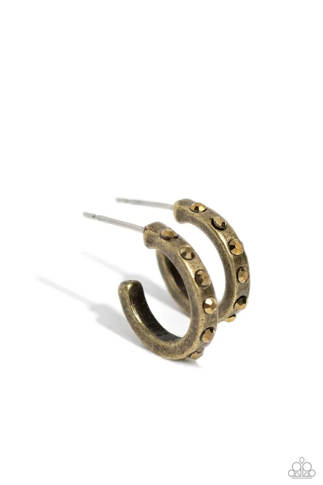 Paparazzi Jewelry Earrings Paparazzi Earring Gallant Glitz Brass Paparazzi Jewelry Earrings Paparazzi Earring Gallant Glitz Brass