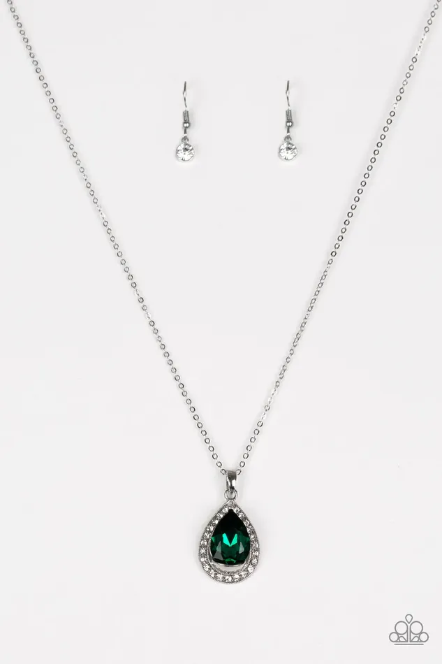 Paparazzi Jewelry Necklaces Paparazzi Necklace Because Im Queen Green