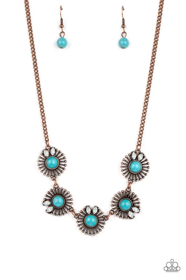Paparazzi Jewelry Necklaces Paparazzi Necklace Fully SolarPowered Copper