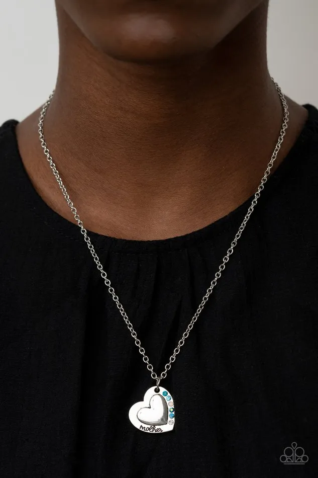 Paparazzi Jewelry Necklaces Paparazzi Necklace Happily Heartwarming Blue