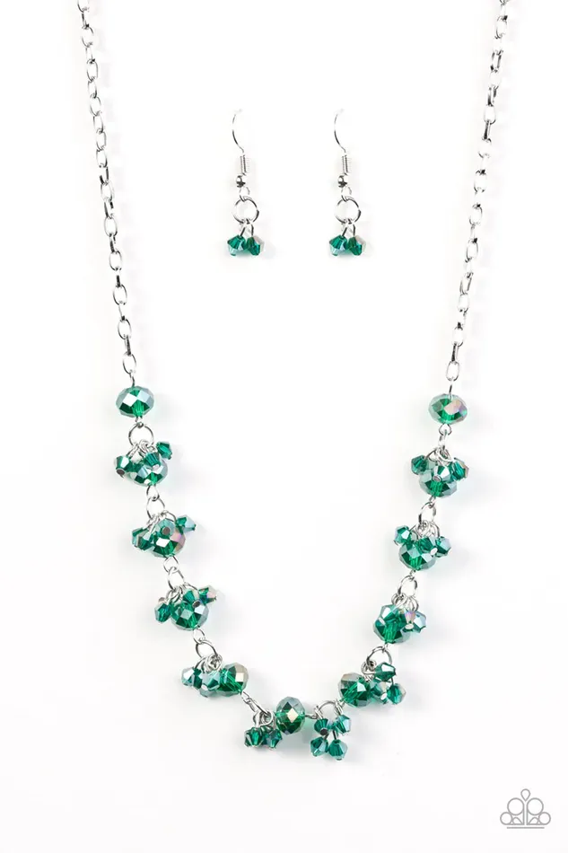 Paparazzi Jewelry Necklaces Paparazzi Necklace Leading STARLIGHT Green
