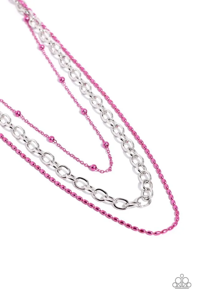 Paparazzi Jewelry Necklaces Paparazzi Necklace Mardi Gras Mayhem Pink Paparazzi Jewelry Necklaces Paparazzi Necklace Mardi Gras Mayhem Pink
