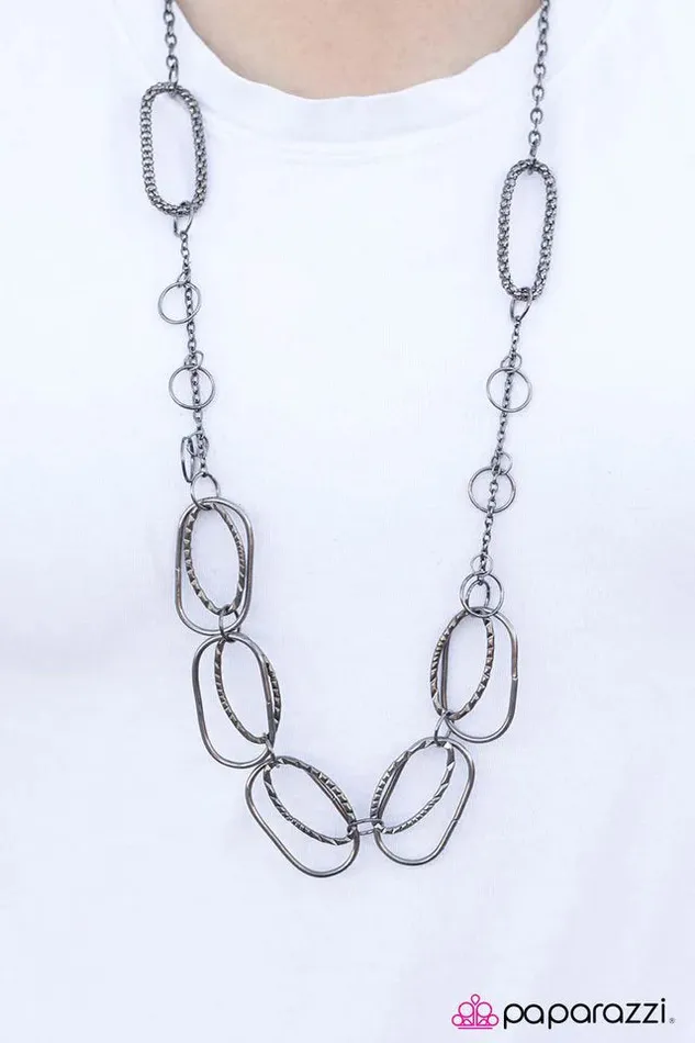 Paparazzi Jewelry Necklaces Paparazzi Necklace Ready For The Weekend Black