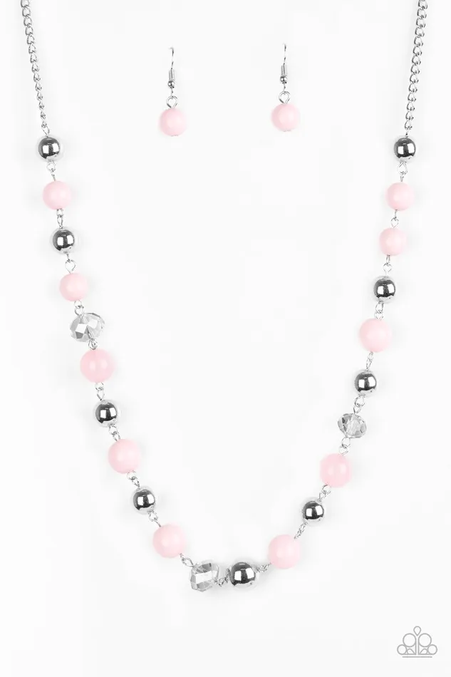 Paparazzi Jewelry Necklaces Paparazzi Necklace Weekend Getaway Pink