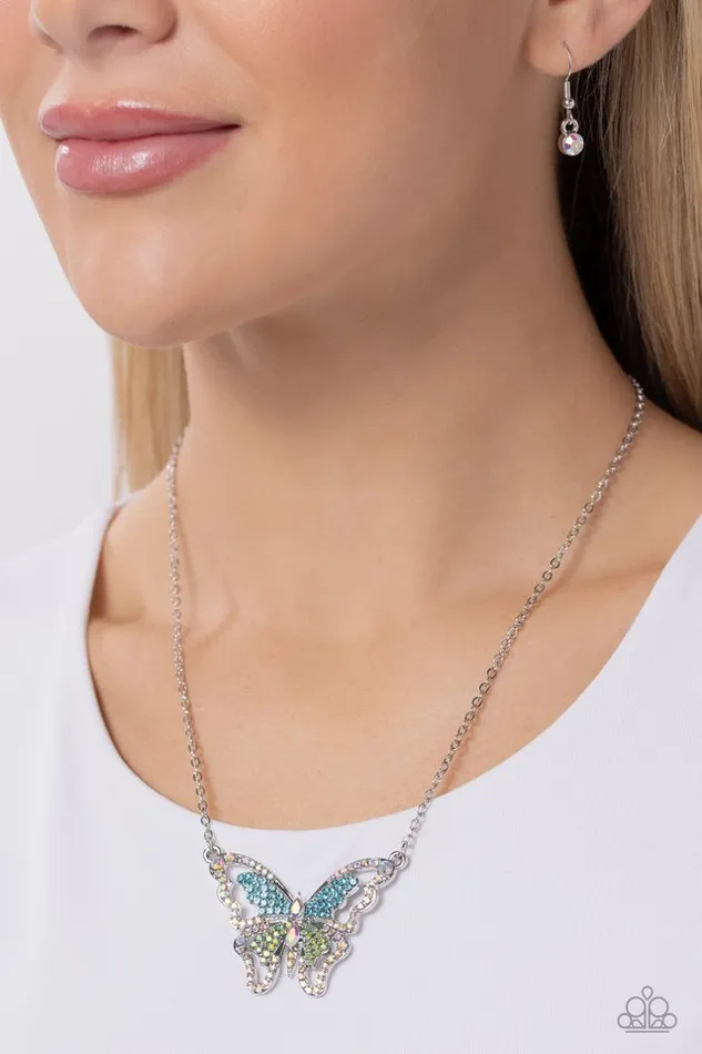 Paparazzi Jewelry Necklaces Paparazzi Necklace Weekend WINGS Multi