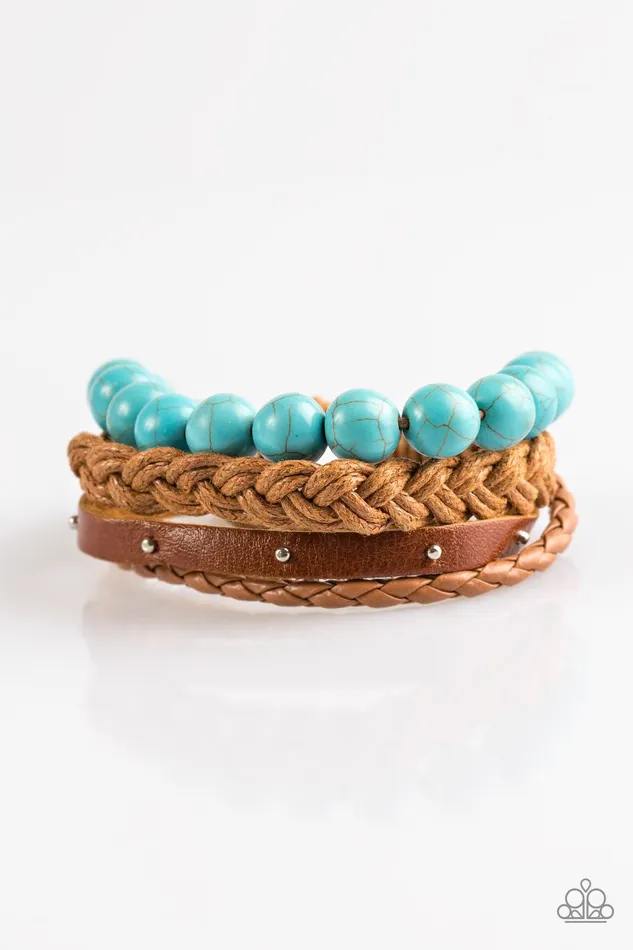 Paparazzi Jewelry Paparazzi Bracelet Natural Resource Blue Bracelets