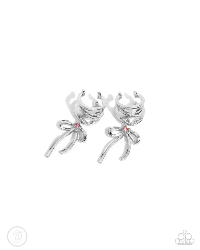 Paparazzi Jewelry Paparazzi Earring Ballet Lacing Pink Earrings Paparazzi Jewelry Paparazzi Earring Ballet Lacing Pink Earrings