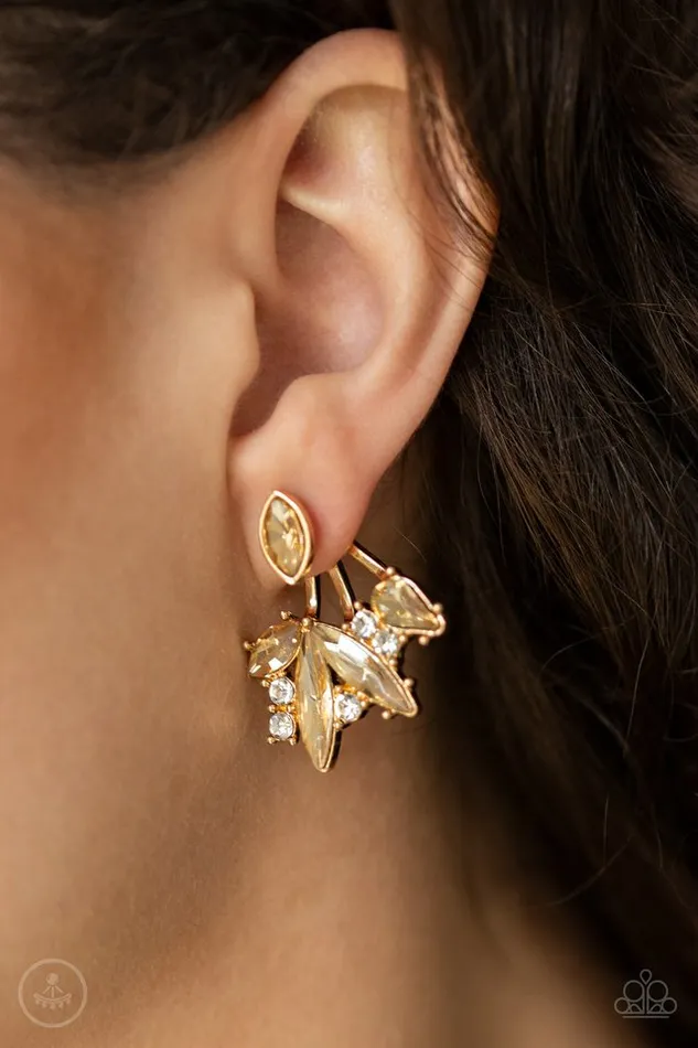 Paparazzi Jewelry Paparazzi Earring Deco Dynamite Gold Earrings