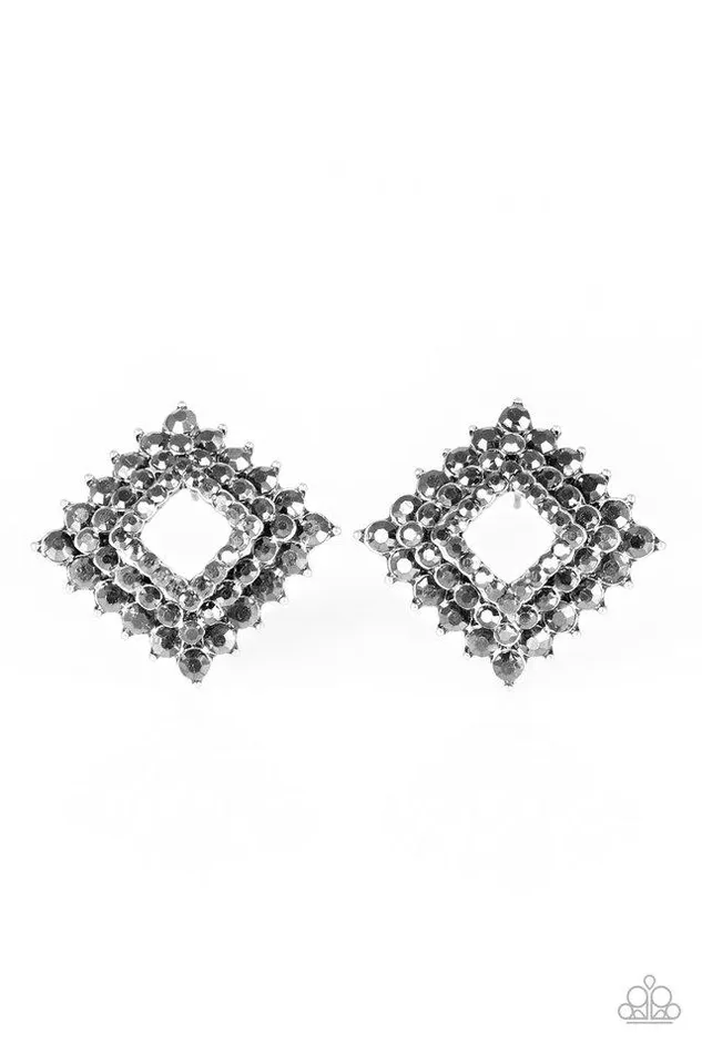 Paparazzi Jewelry Paparazzi Earring Kensington Keepsake Silver Earrings