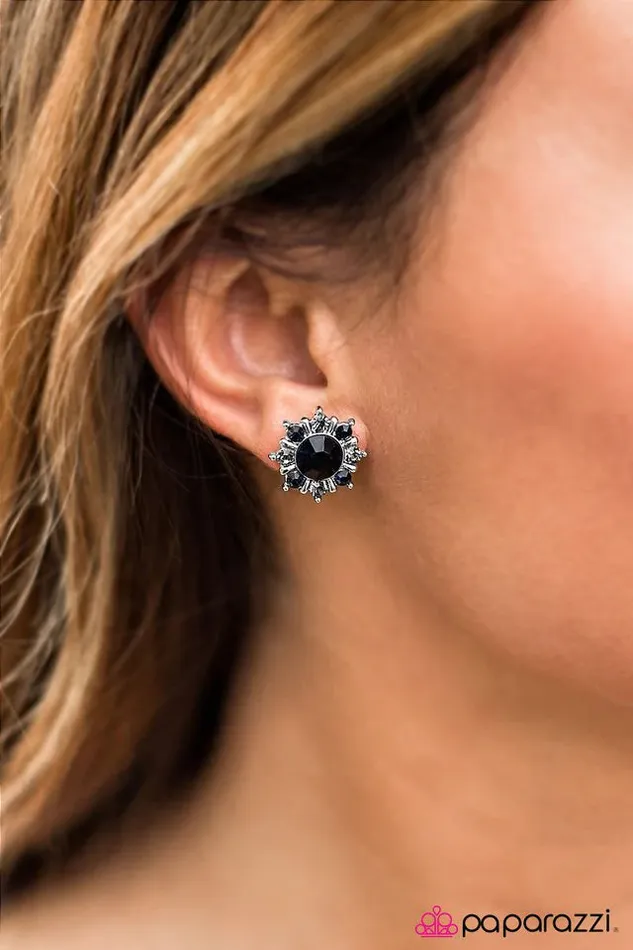 Paparazzi Jewelry Paparazzi Earring Starry Sky Blue Earrings
