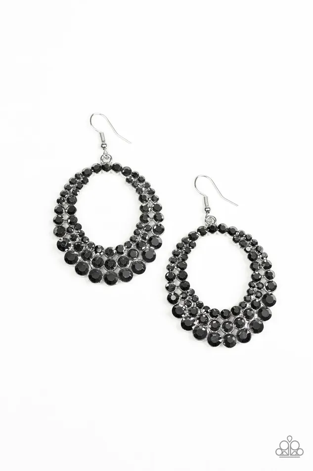 Paparazzi Jewelry Paparazzi Earring Universal Shimmer Silver Earrings