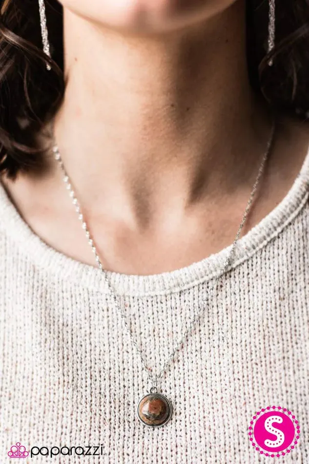 Paparazzi Jewelry Paparazzi Necklace A Heart Of SANDSTONE Multi Necklaces