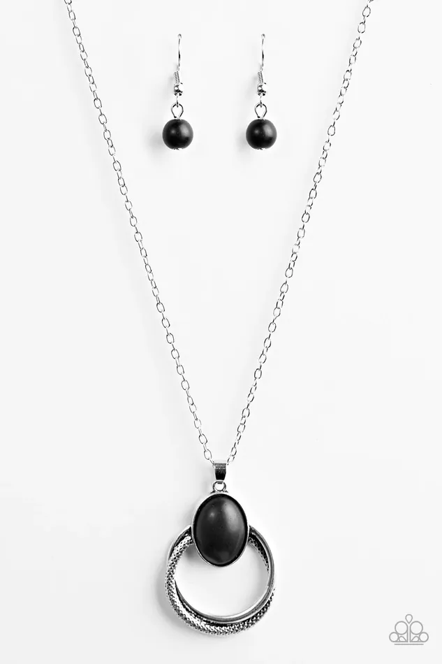 Paparazzi Jewelry Paparazzi Necklace Contemporary ARTISAN Black Necklaces
