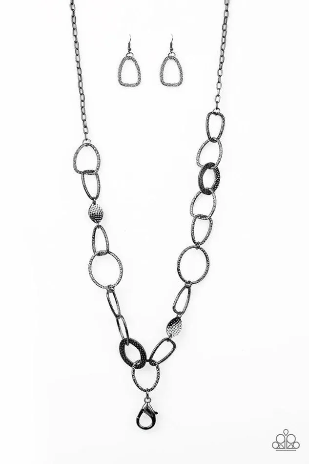 Paparazzi Jewelry Paparazzi Necklace Metro Nouveau Black Necklaces
