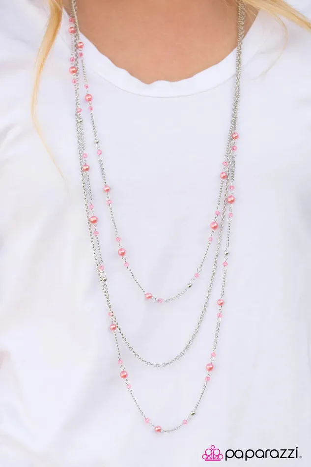 Paparazzi Jewelry Paparazzi Necklace Quite Summeresque Orange Necklaces