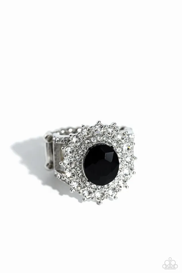 Paparazzi Jewelry Paparazzi Ring Layered Luminescence Black Rings Paparazzi Jewelry Paparazzi Ring Layered Luminescence Black Rings
