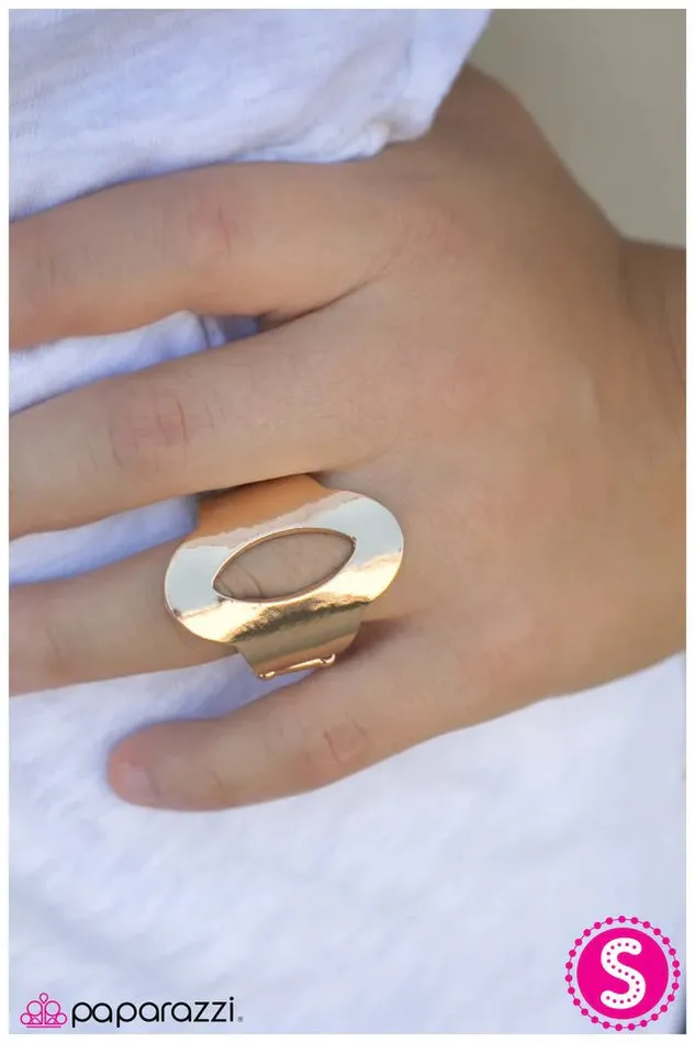 Paparazzi Jewelry Paparazzi Ring Loop de Loop Gold Rings