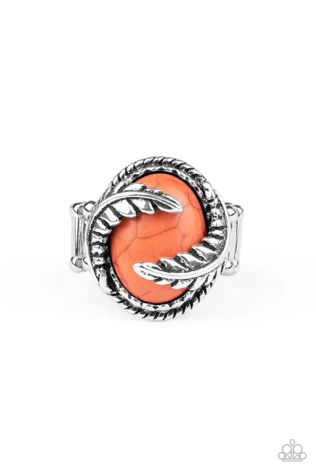 Paparazzi Jewelry Paparazzi Ring Palm Panache Orange Rings Paparazzi Jewelry Paparazzi Ring Palm Panache Orange Rings