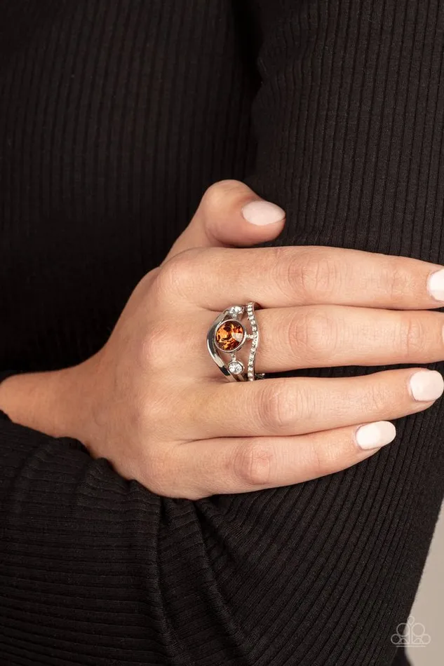 Paparazzi Jewelry Paparazzi Ring Rich With Richness Brown Rings