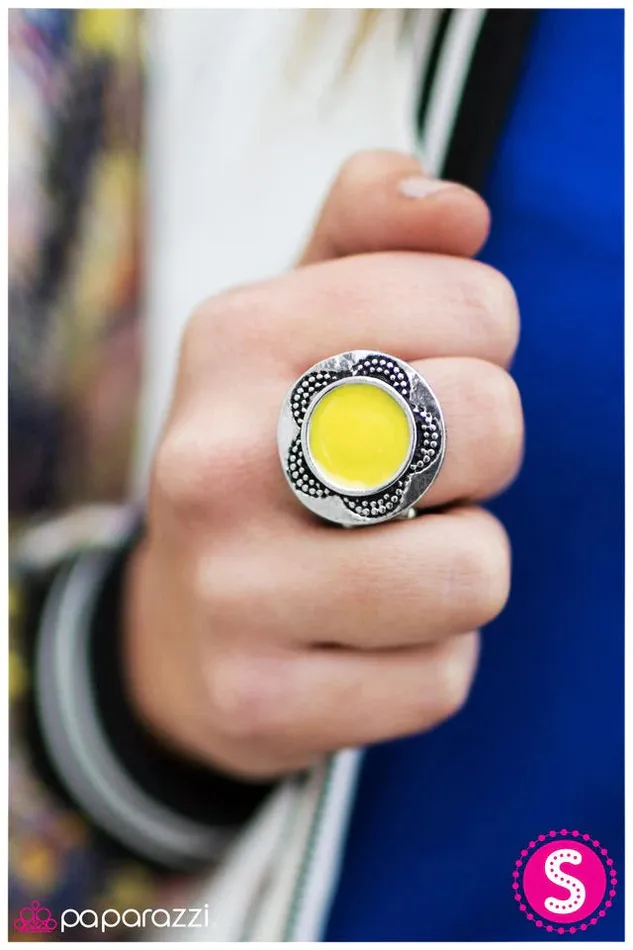 Paparazzi Jewelry Rings Paparazzi Ring A Sunny Disposition Yellow
